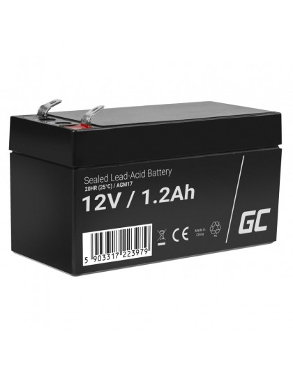 Green Cell AGM17 UPS battery Sealed Lead Acid (VRLA) 12 V 1.2 Ah