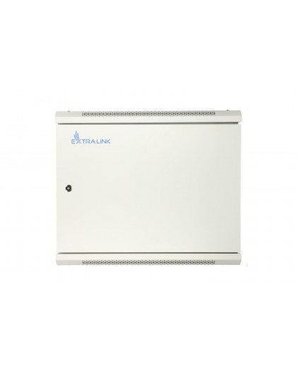 Extralink Rackmount cabinet 12U 600x600 ASP Gray wall mounted, metal door