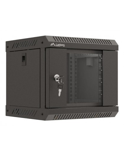Lanberg WF11-3304-10B rack cabinet 4U Wall mounted rack Black