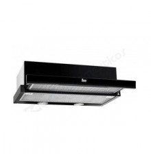 Teka CNL 6415 PLUS Semi built-in (pull out) kitchen hood Black 385 m³/h A