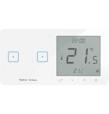 Wired dual light switch with room dimmer