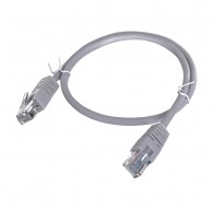 Gembird PP12-0.25M networking cable Cat5e U/UTP (UTP) Beige