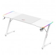 Huzaro Hero 4.8 White RGB - gaming desk