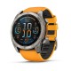 Garmin Fenix 8 3.56 cm (1.4") AMOLED 51 mm Digital 454 x 454 pixels Touchscreen Titanium Wi-Fi GPS (satellite)