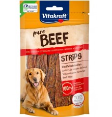 VITAKRAFT Pure Beef Strips - dog treat - 80 g