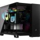 Corsair 2500X Micro-ATX Case, Tempered Glass - black