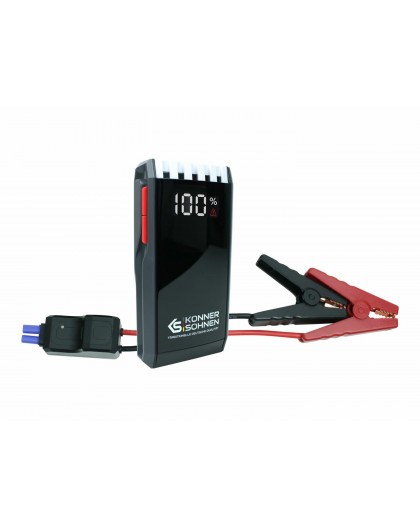 Urządzenie rozruchowe, typ baterii: Li-Ion, napięcie: 12V, prąd rozruchu: 700A, szczytowy prąd rozruchu: 1400A, waga: 0,95 kg,dł