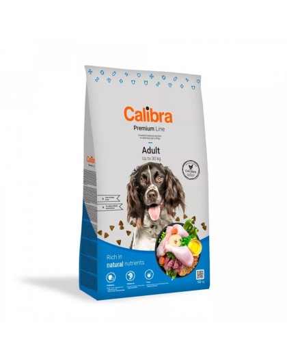 CALIBRA Premium Line Adult Chicken - dry dog food - 12kg