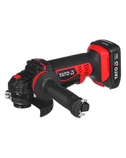 Yato YT-82826 angle grinder 125 mm 18 V Black, Red