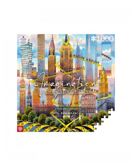 Good Loot Imagination Puzzle: Tytus Brzozowski New York / New York (1000 elements)