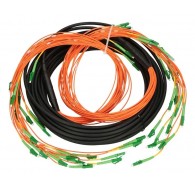 Extralink MP1 InfiniBand/fibre optic cable 25 m LC APC LC/APC Black, Green, Orange
