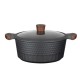 Resto Kitchenware Capella 6.6 L Round Black, Wood
