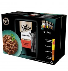Sheba Selection in Sauce Juicy Flavours 12 x 85 g