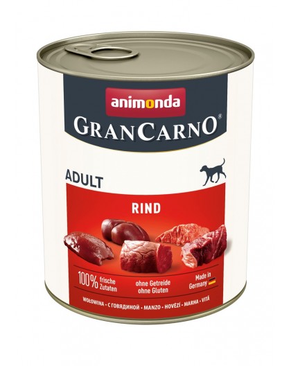 ANIMONDA GranCarno Adult Beef - wet dog food - 400g