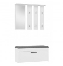 PARMA closet 100x35x180 cm, white