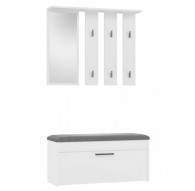 PARMA closet 100x35x180 cm, white