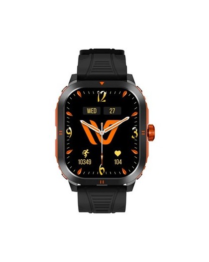 Weofly Pioneer Smartwatch - Multifunction Watch Bluetooth 5.3 Orange
