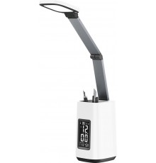 Activejet AJE-TECHNIC LED desk lamp with display white