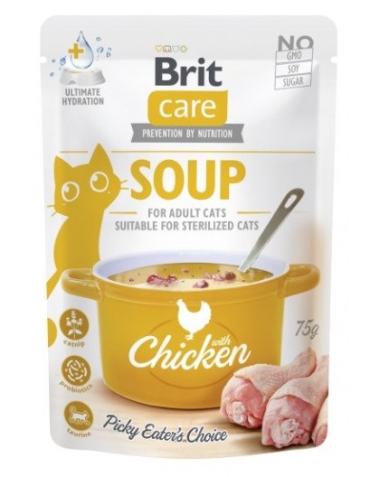 BRIT Care Soup Chicken - soup for cat - 75g