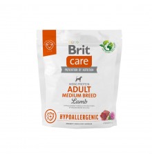 BRIT Care Hypoallergenic Adult Medium Breed Lamb - dry dog food - 1 kg
