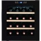 MPM MPM-48-CW-48 Thermoelectric beverage cooler Freestanding Black 16 bottle(s)