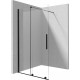 Walk-in shower wall 120 cm - sliding