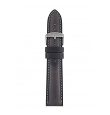 Leather strap Iron Annie blue, 22 mm