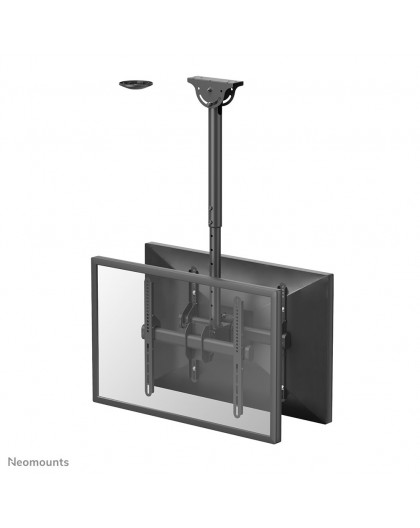 Neomounts NM-C440DBLACK Dual monitor/TV mount ceiling 32-60" - h 56-91 cm