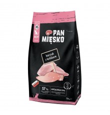 PAN MIĘSKO Chicken with rabbit XS - dry cat food - 1,6kg
