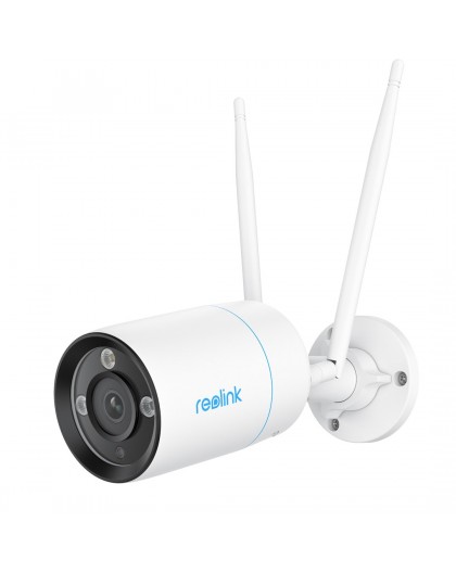 Reolink W330 - 4K Wi-Fi 6 Camera, 2.4/5 GHz Dual-Band Wi-Fi, Color Night Vision, Person/Vehicle/Animal Detection
