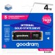Goodram PX700 SSD SSDPR-PX700-04T-80 internal solid state drive M.2 4.1 TB PCI Express 4.0 NVMe 3D NAND