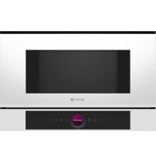 Bosch Serie 8 BFL7221W1 microwave White Solo microwave Built-in 21 L 900 W