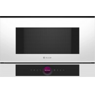 Bosch Serie 8 BFL7221W1 microwave White Solo microwave Built-in 21 L 900 W
