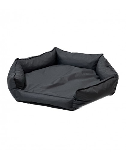 GO GIFT Hexagon graphite XXL - pet bed - 90 x 63 x 16 cm