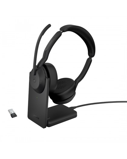 Jabra Evolve2 55 - Link380a MS Stereo (kaasas alus)