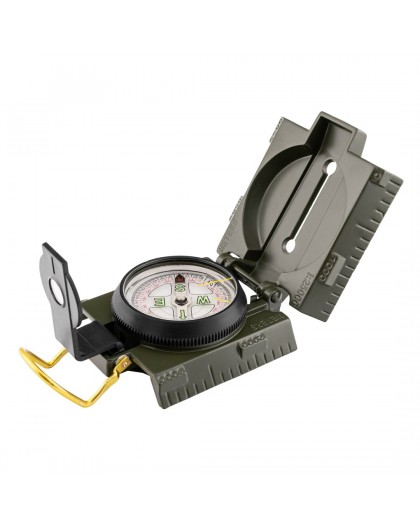 Mil-Tec US Busol with illumination Metal, Olive