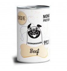 PAKA ZWIERZAKA Pepe Beef - wet dog food - 400g