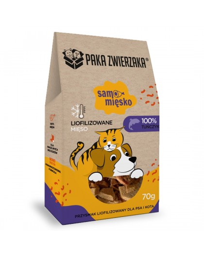 PAKA ZWIERZAKA Samo Mięsko Tuna - dog treat - 70g