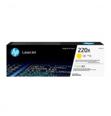 HP 220X Yellow Original LaserJet Toner Cartridge