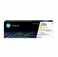HP 220X Yellow Original LaserJet Toner Cartridge