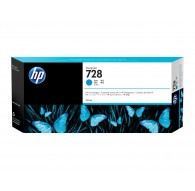 HP 728 300-ml Cyan DesignJet Ink Cartridge