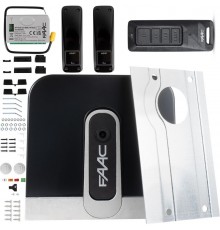 Cyclo C720 FDS FAAC 24V sliding gate set