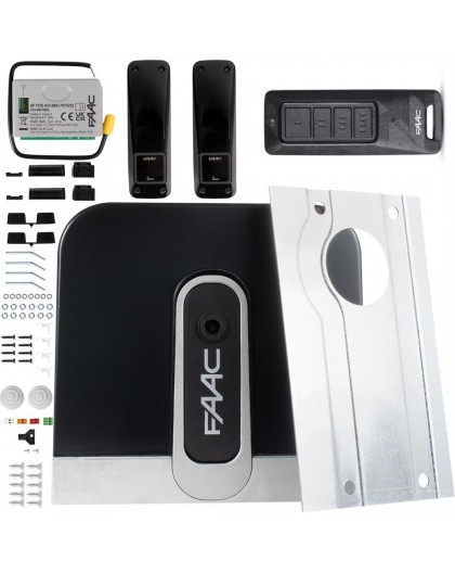 Cyclo C720 FDS FAAC 24V sliding gate set