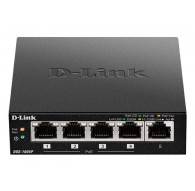 D-Link DGS-1005P/E network switch Unmanaged Gigabit Ethernet (10/100/1000) Power over Ethernet (PoE) Black