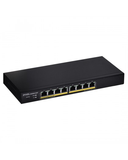Zyxel GS1900-8HP v3 PoE Managed L2 Gigabit Ethernet (10/100/1000) Power over Ethernet (PoE) Black