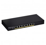Zyxel GS1900-8HP v3 PoE Managed L2 Gigabit Ethernet (10/100/1000) Power over Ethernet (PoE) Black