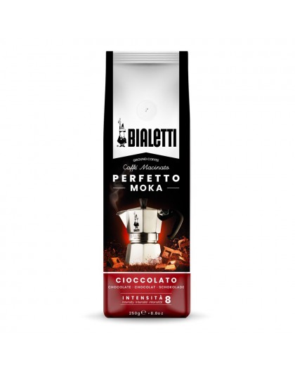 Ground Coffee Bialetti Perfetto Moka Cioccolato 250 g