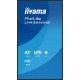iiyama 43" 4K UHD Most powerful professional digital signage display with advanced control and connectivity options