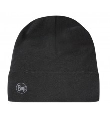 BUFF MERINO MIDWEIGHT BEANIE SOLID BLACK Cap.