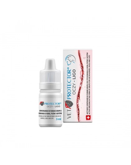 JM SANTE Vet Protector Ligo - eye drops for dogs and cats – 3 ml